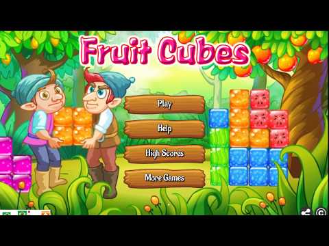 Game Fruit Cubes