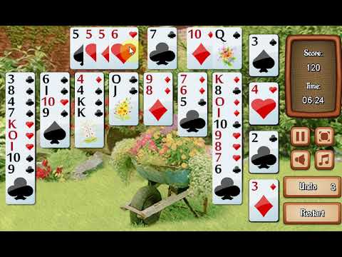 Game Flower Garden Solitaire