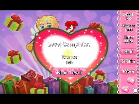 Game Mahjongg Valentine