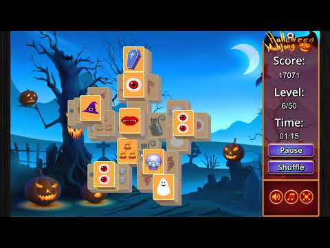Game Halloween Mahjong