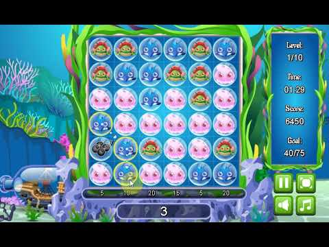 Game Sea Life Puzzle