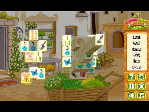 Game Flower Tower Mahjong