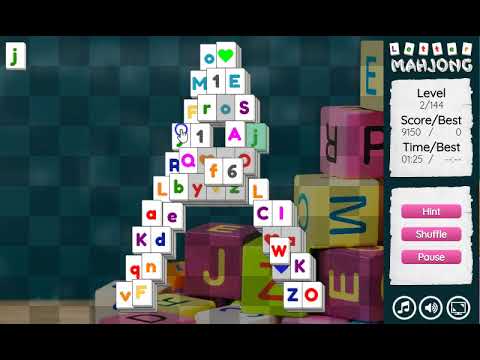 Game Letter Mahjong