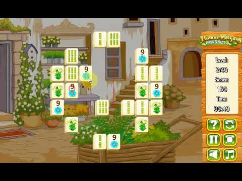 Game Flower Mahjong Connect
