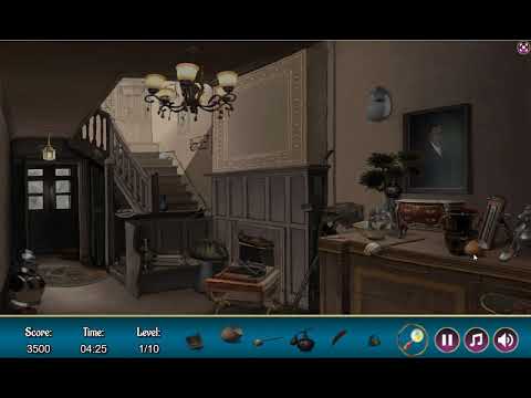 Game Haunted House - Hidden Objects