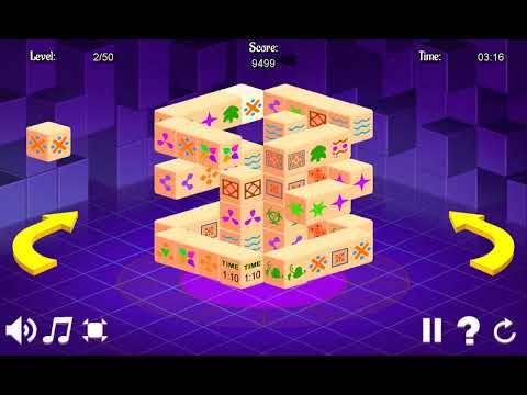 Game Mahjong 3D Time