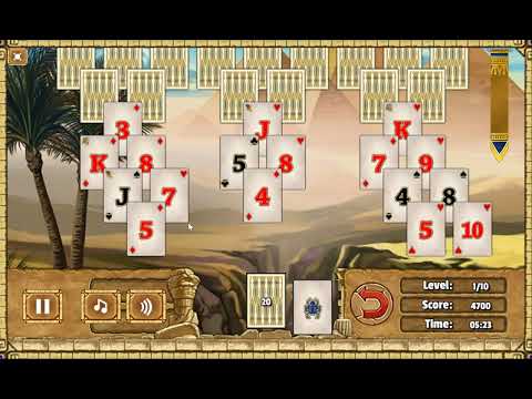 Game 3 Pyramid Tripeaks
