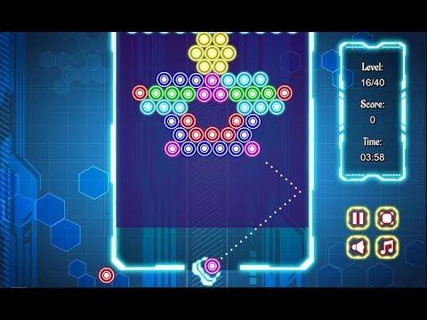 Game Neon Bubble