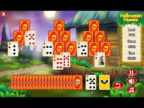Game Halloween Tripeaks