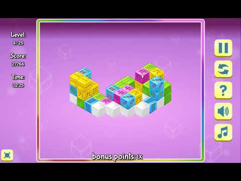 Game Mahjong Cubes