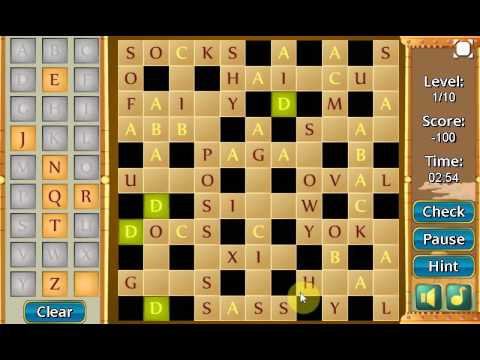Game Crosswords