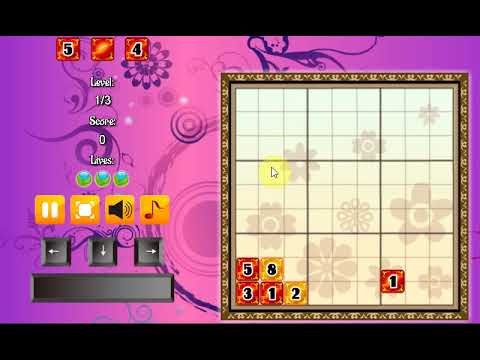 Game Falling Sudoku