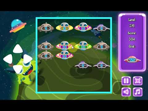 Game 2048 UFO