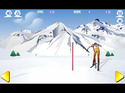 Game Ski Slalom