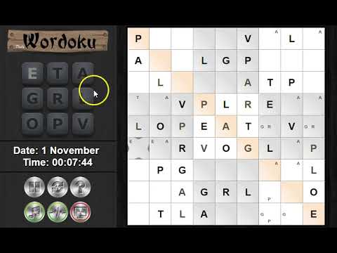 Game Daily Wordoku