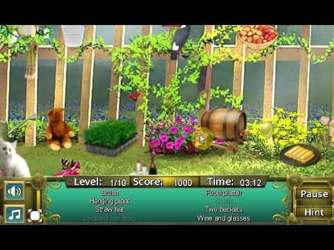 Game Garden Secrets - Hidden Objects