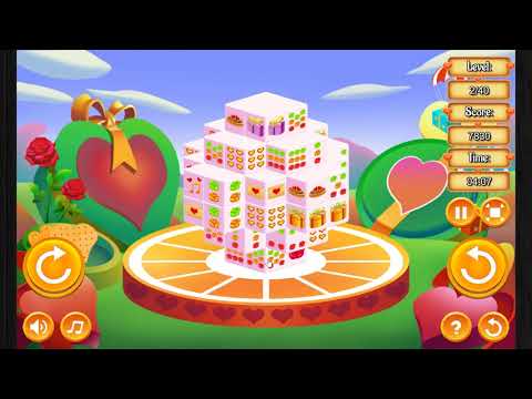 Game Valentine 3D Mahjong
