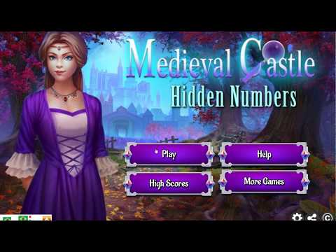 Game Medieval Castle Hidden Numbers